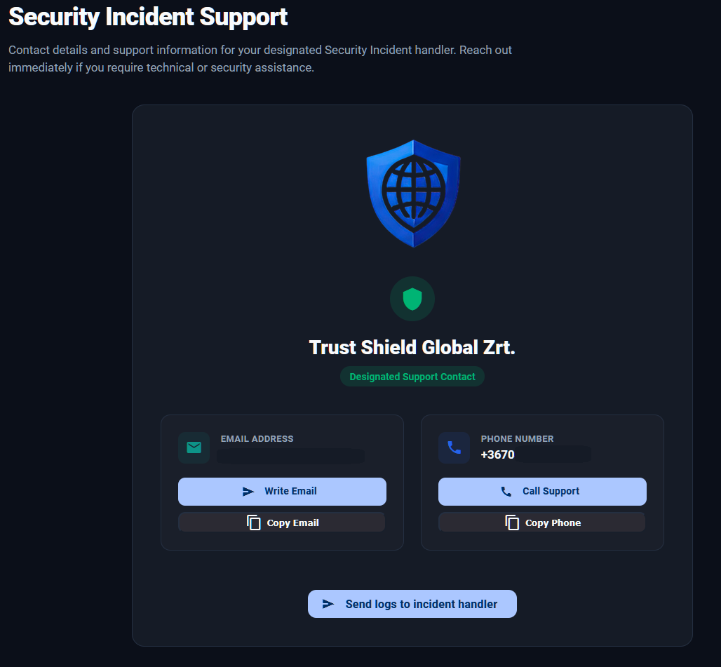 Security Incident Support – beredskabsoperationer